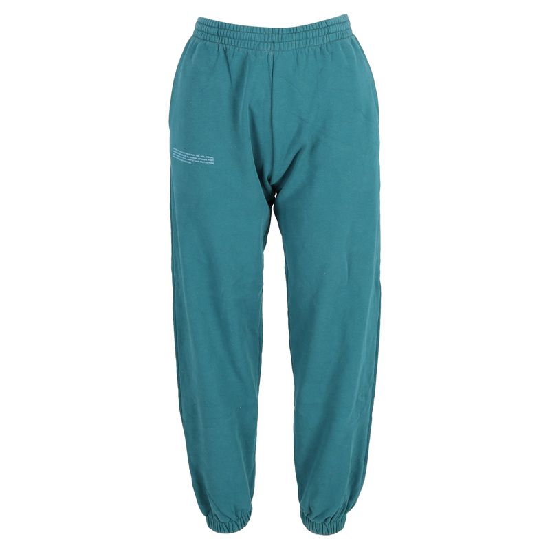 Pangaia 365 Heavyweight Track Pants In Blue Green Cotton